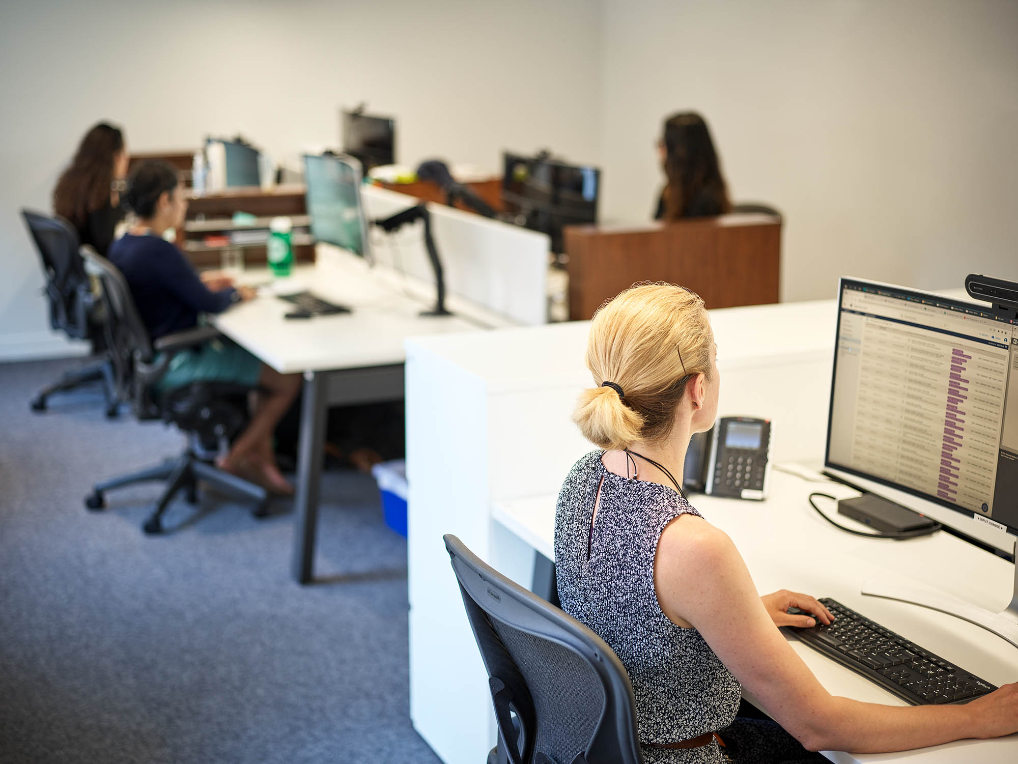RPIA Employee Working at Their Desk