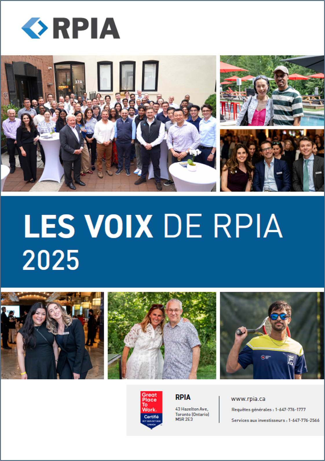 Les Voix de RPIA 2025 Les Voix de RPIA 2025